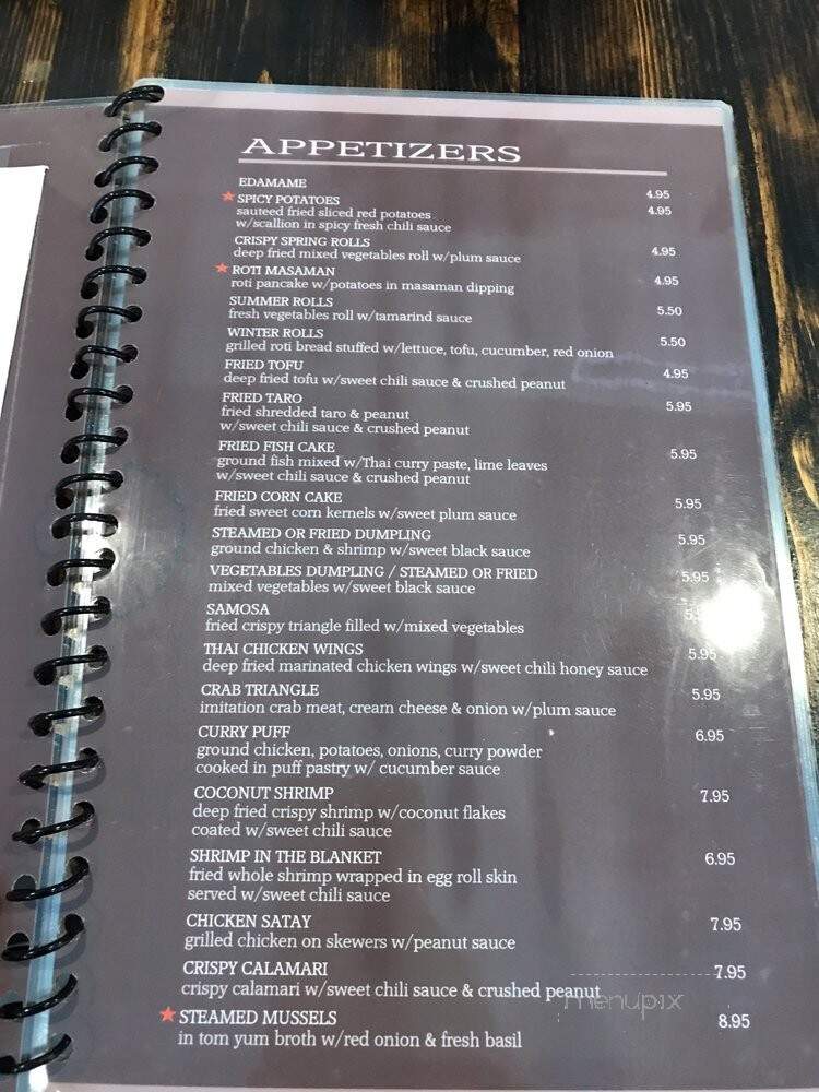 Peak Thai - New York, NY menu_pic