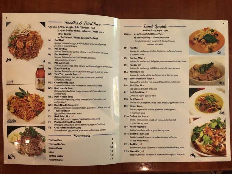 Tommy Thai - Elmhurst, NY menu_pic