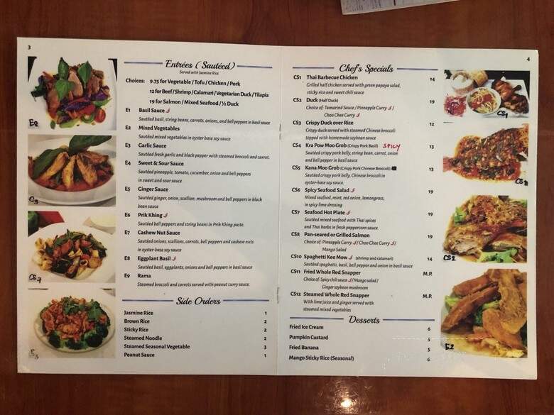 Tommy Thai - Elmhurst, NY menu_pic