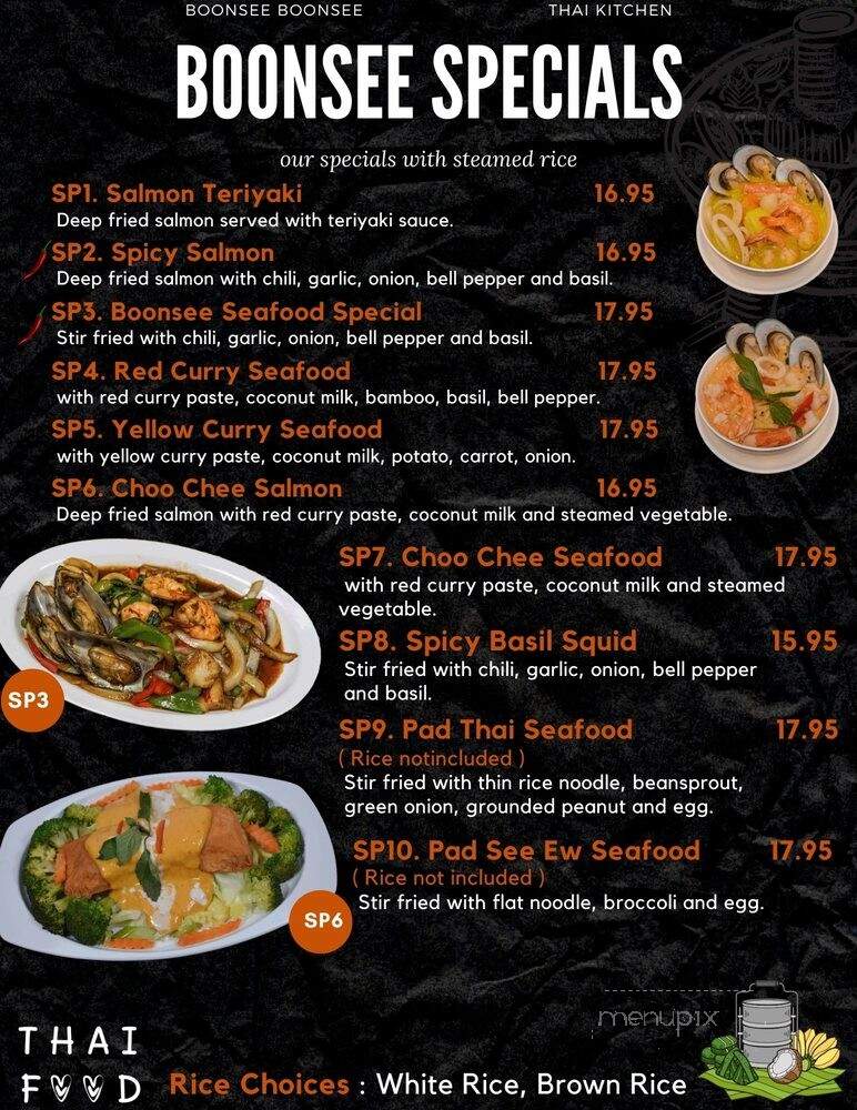 Boonsee Thai Kitchen - Rancho Cucamonga, CA