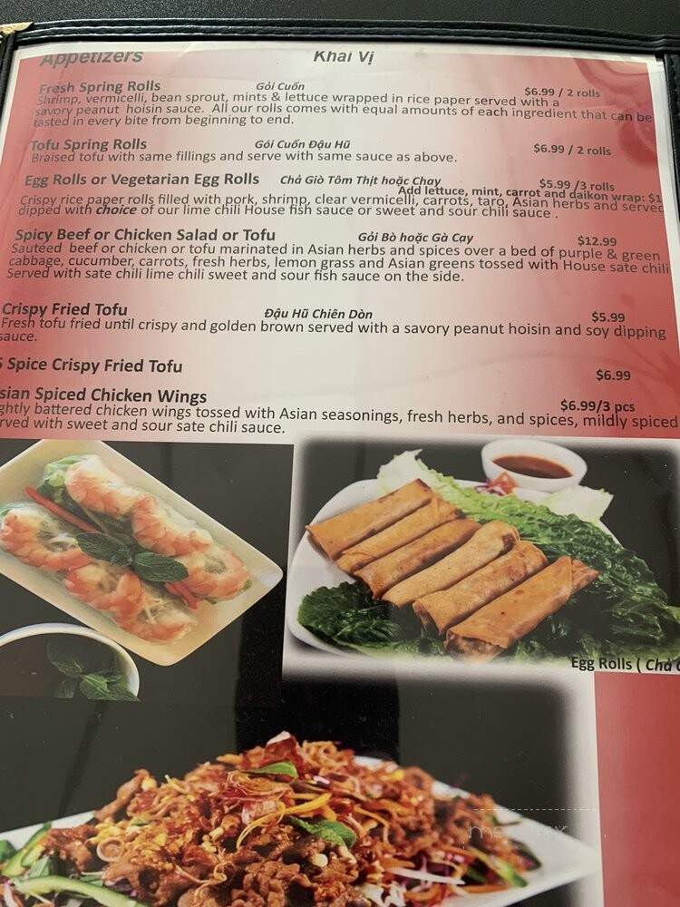 Pho Ha Noi Asian Cuisine - San Diego, CA menu_pic