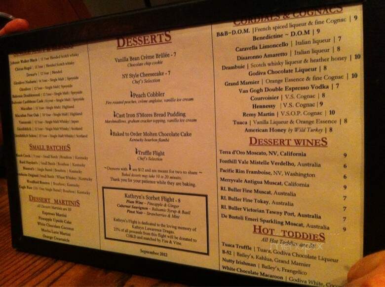 757 Fire and Vine - Virginia Beach, VA menu_pic