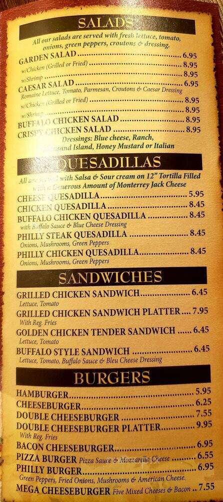 Wing Shop - Montgomeryville, PA menu_pic