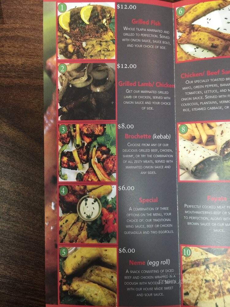 Sene Store - Sidney, OH menu_pic