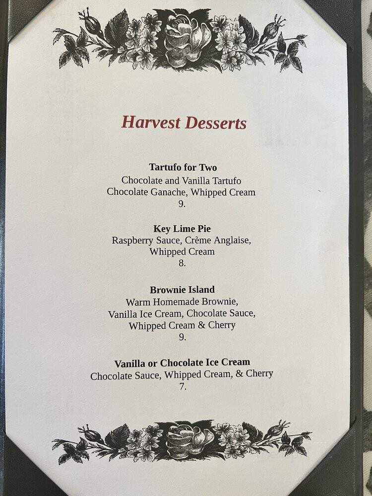 Pavilion Restaurant - Murrells Inlet, SC menu_pic
