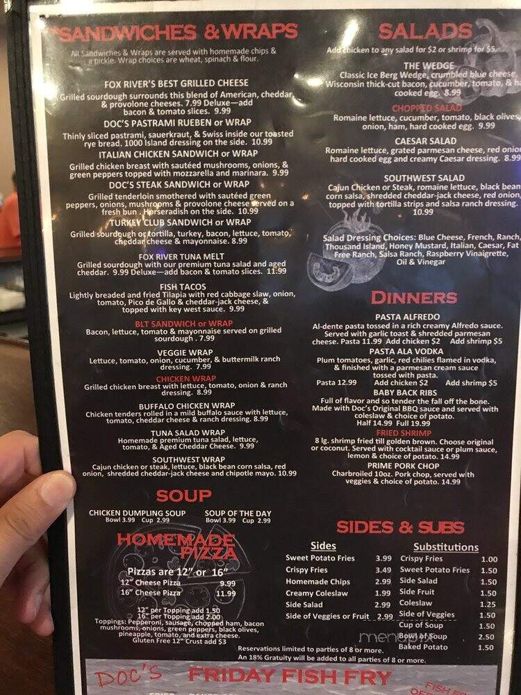 Doc's on the Fox - Waterford, WI