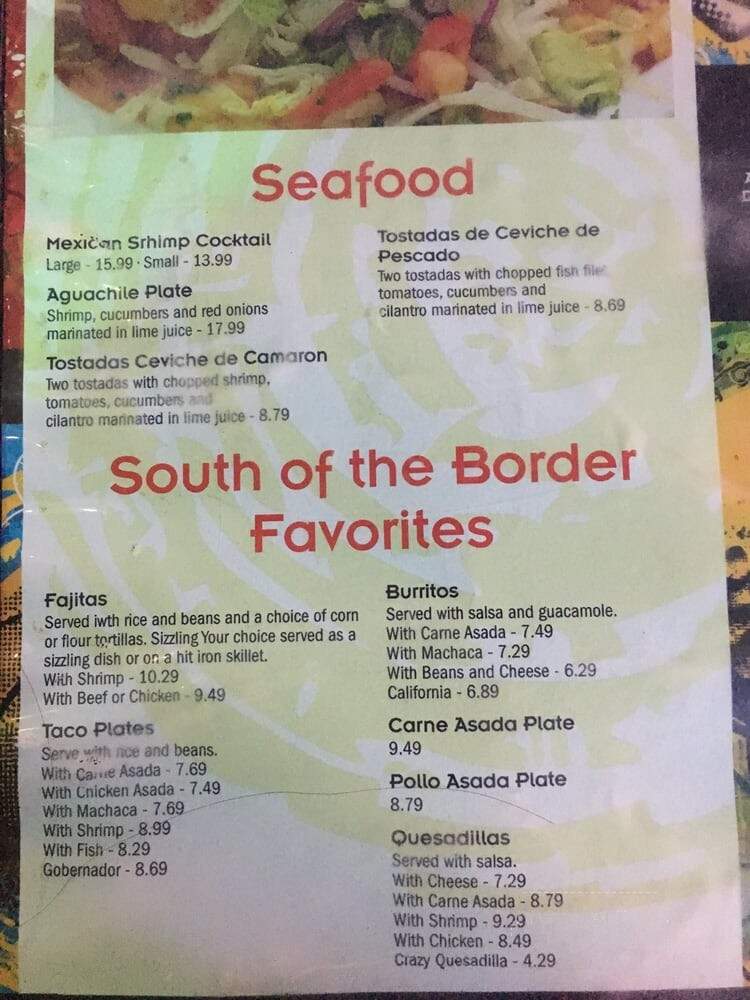 Dogwood Sports Bar & Grill - El Centro, CA menu_pic