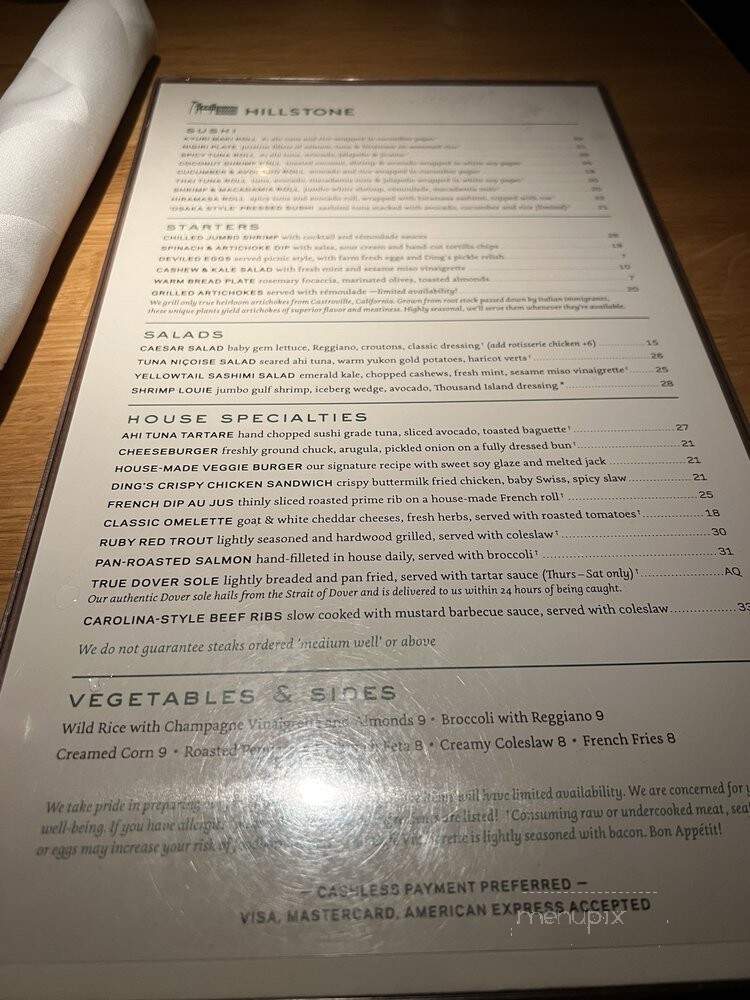 Grill at Bal Harbour - Bal Harbour, FL menu_pic