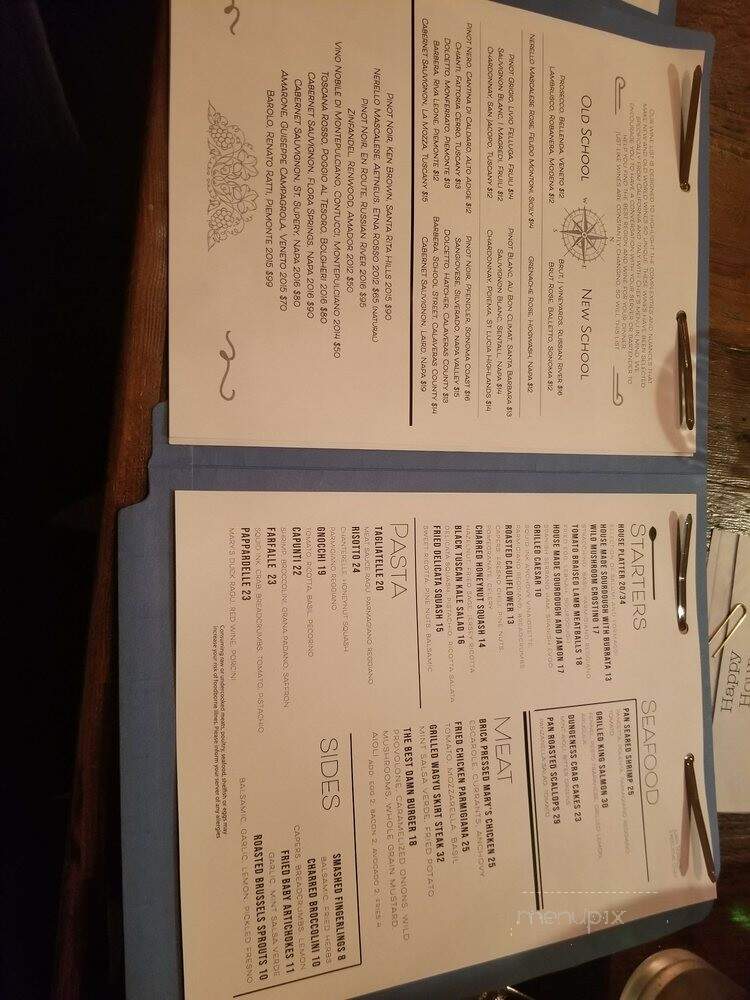 Manhattan House - Manhattan Beach, CA menu_pic