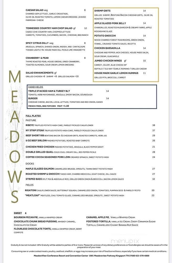 Meadows Restaurant - Kingsport, TN