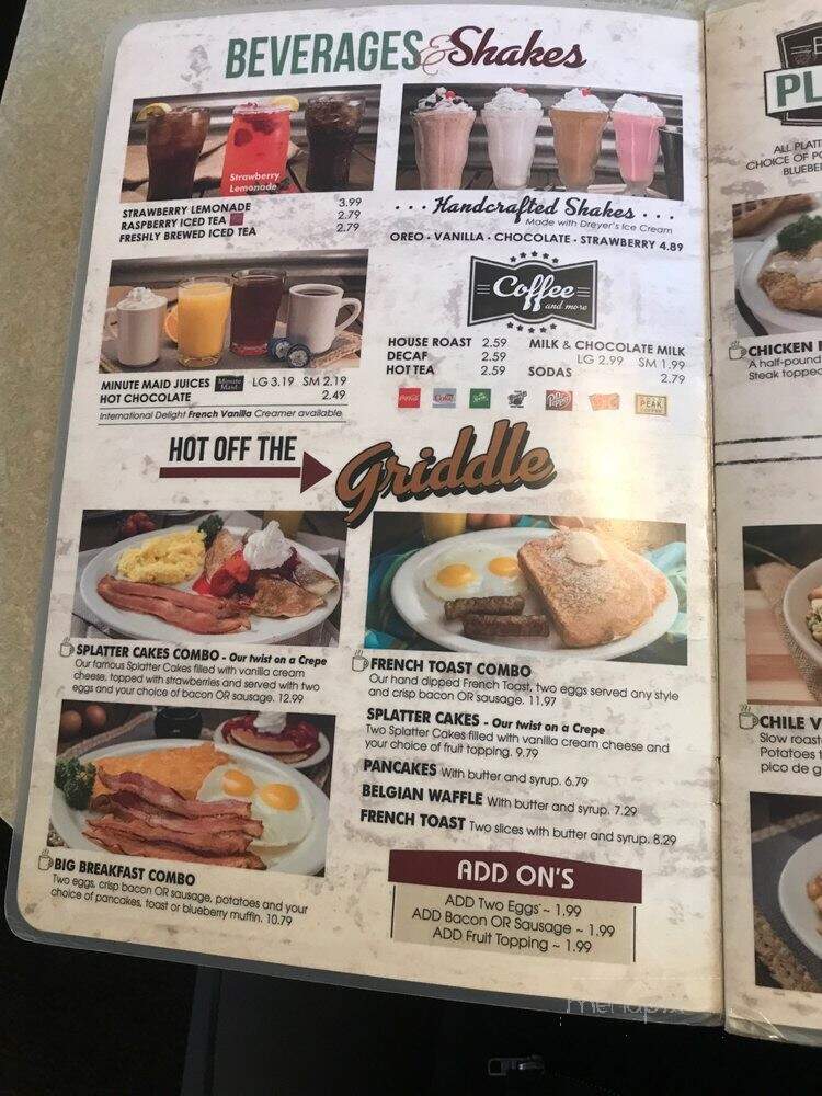 Perkos Cafe - Antelope, CA menu_pic
