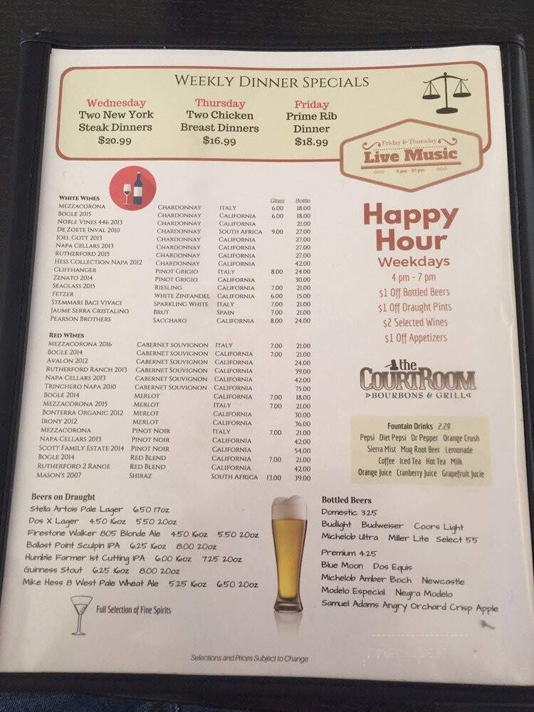 Courtroom - El Centro, CA menu_pic