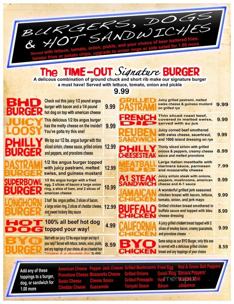 Time-Out Sports Bar & Grill - Las Vegas, NV