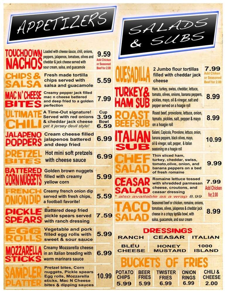 Time-Out Sports Bar & Grill - Las Vegas, NV