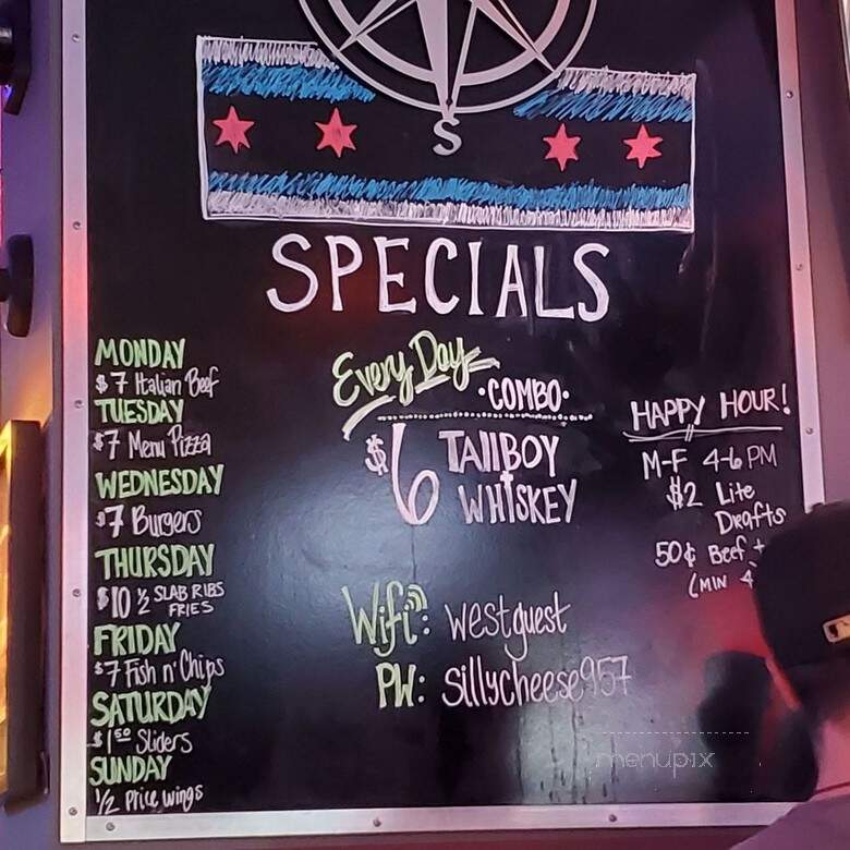 West on North - Chicago, IL menu_pic