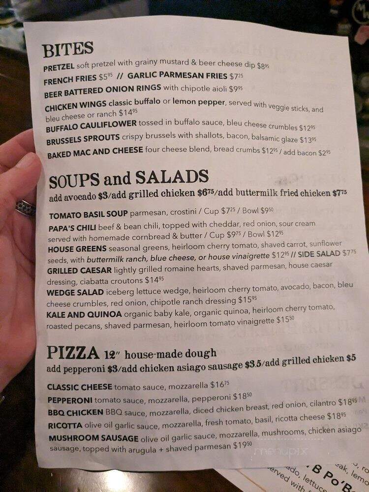 Yellow Belly - Santa Barbara, CA menu_pic