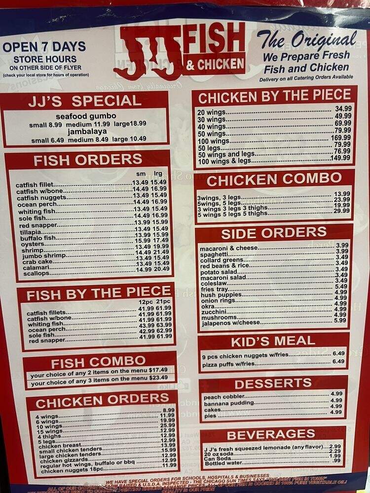 Jj Fish & Chicken - Oakland, CA