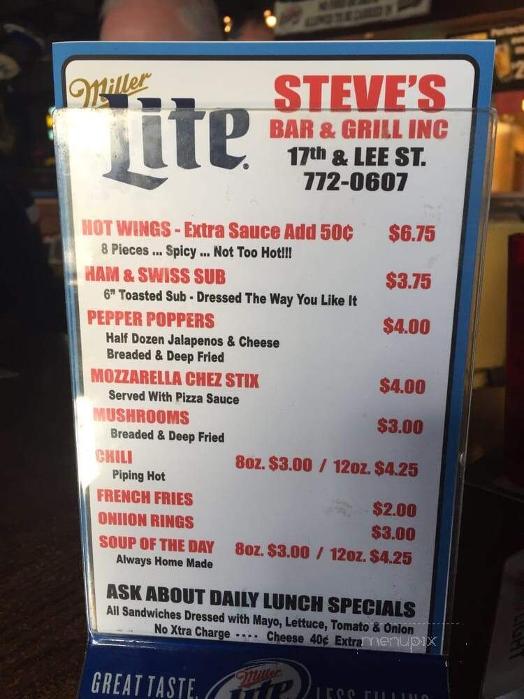 Steve's Bar & Grill - Louisville, KY