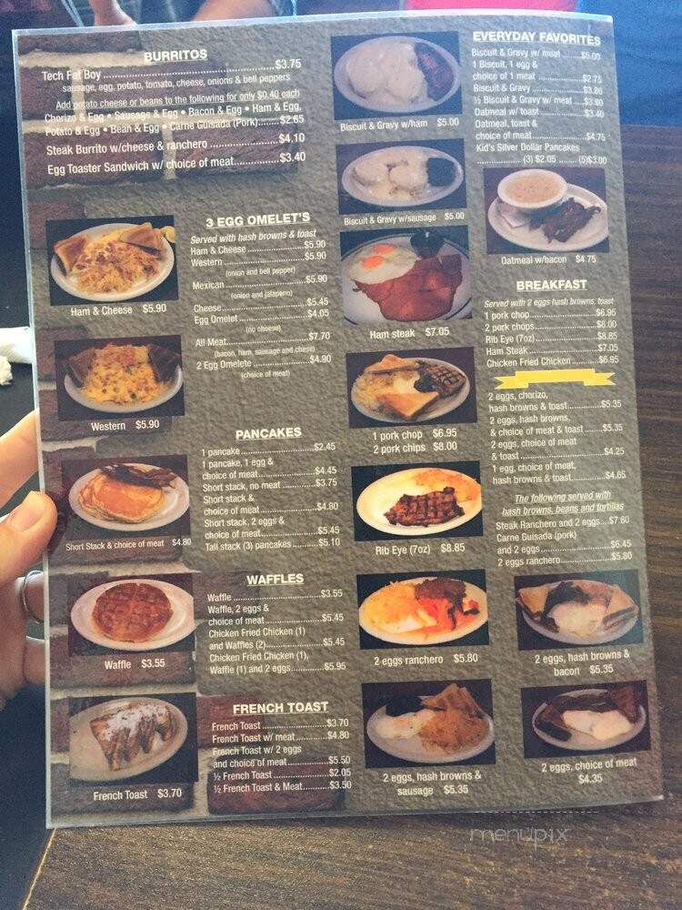 Tech Cafe 2 - Lubbock, TX menu_pic
