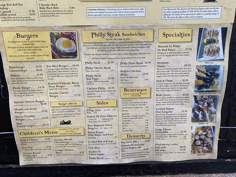 Bonny & Read's - Hollywood, FL menu_pic