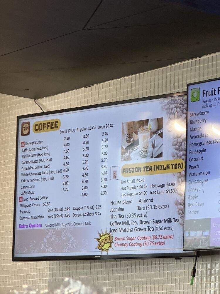 Liquid Fusion - Lincolnshire, IL menu_pic