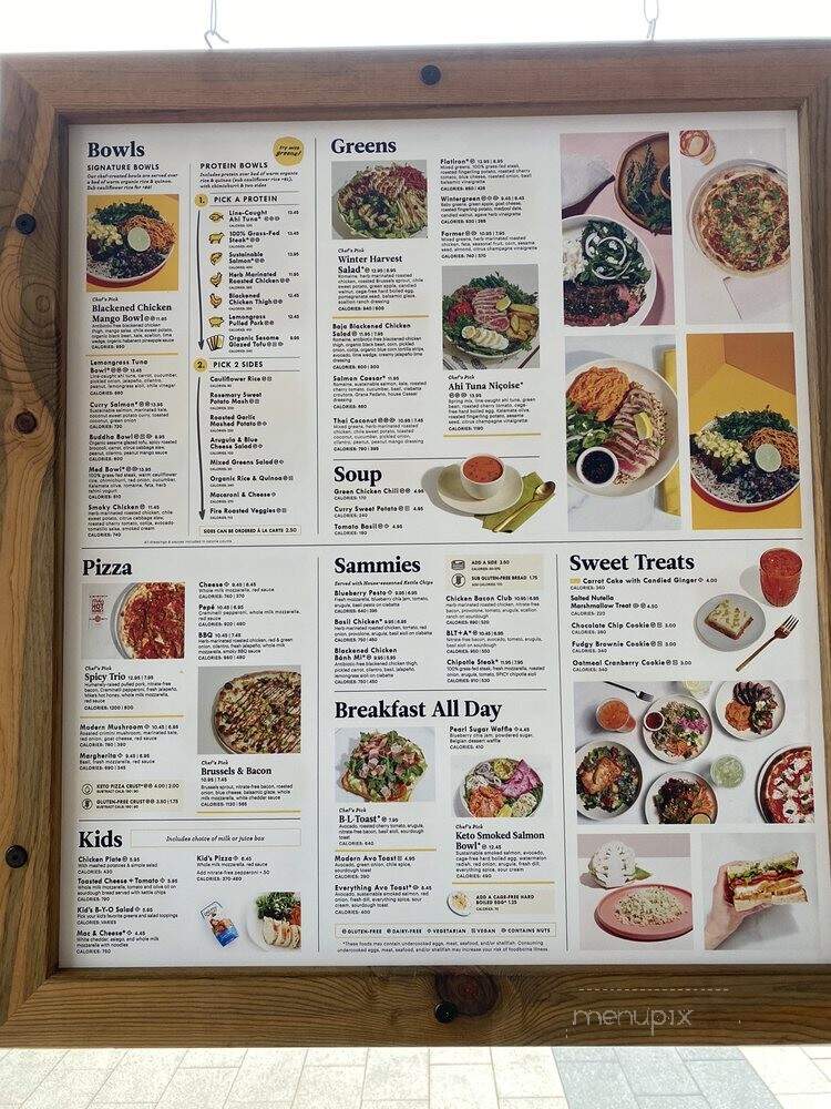 Modmarket - Dallas, TX menu_pic