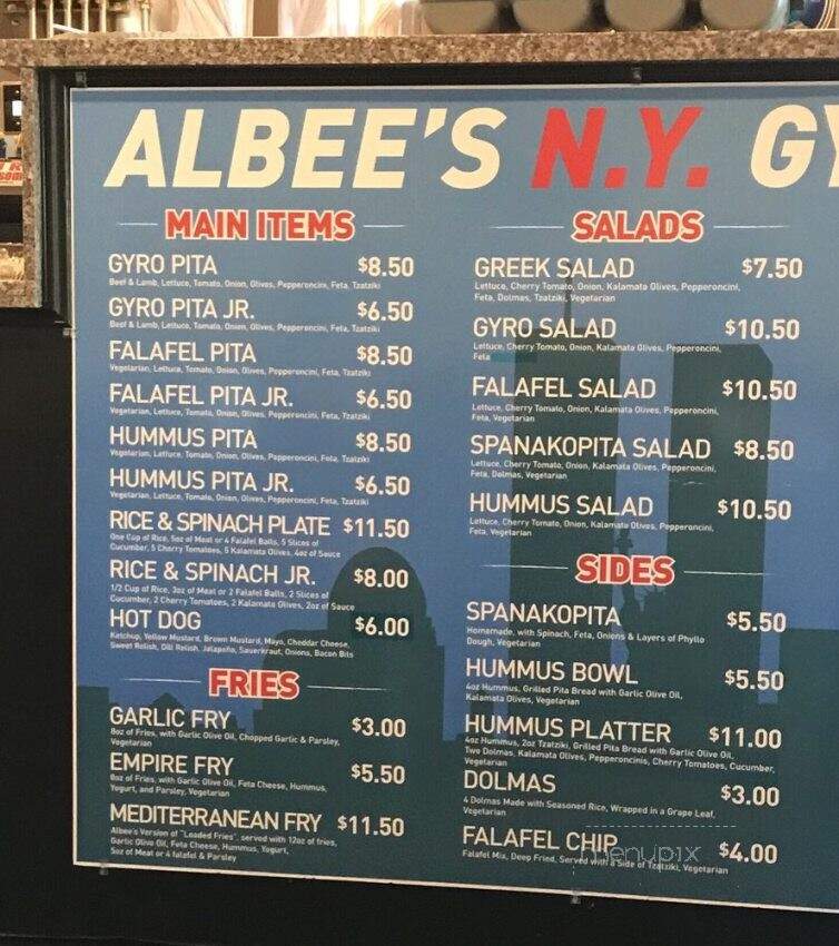 Albee's NY Gyros - Eugene, OR