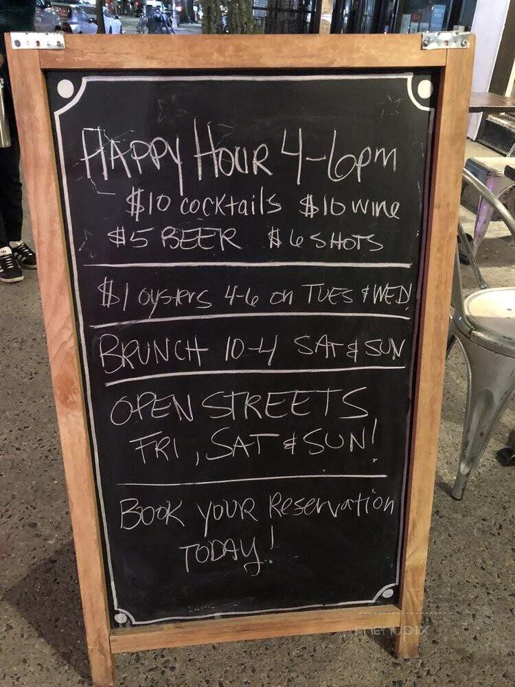 Concord Hill - Brooklyn, NY menu_pic