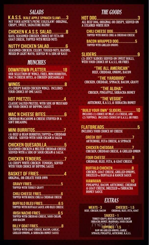 Mission Tobacco Lounge - Riverside, CA menu_pic