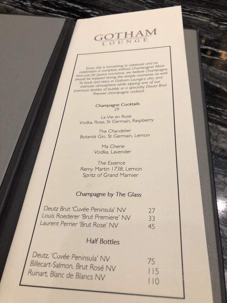 Gotham Lounge - New York, NY