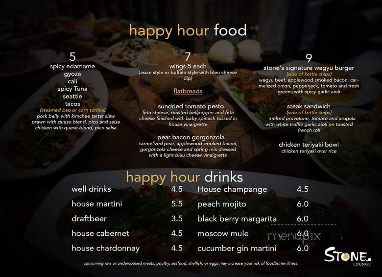 Stone Karaoke & Lounge - Bellevue, WA menu_pic