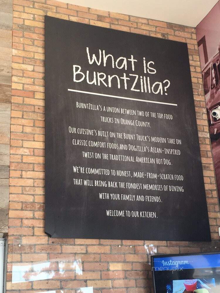 Burntzilla - Irvine, CA menu_pic