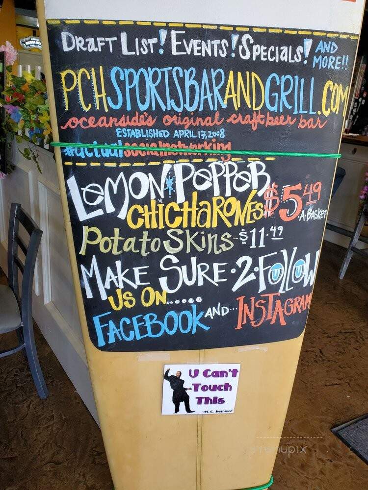 Pch Sports Bar & Grill - Oceanside, CA