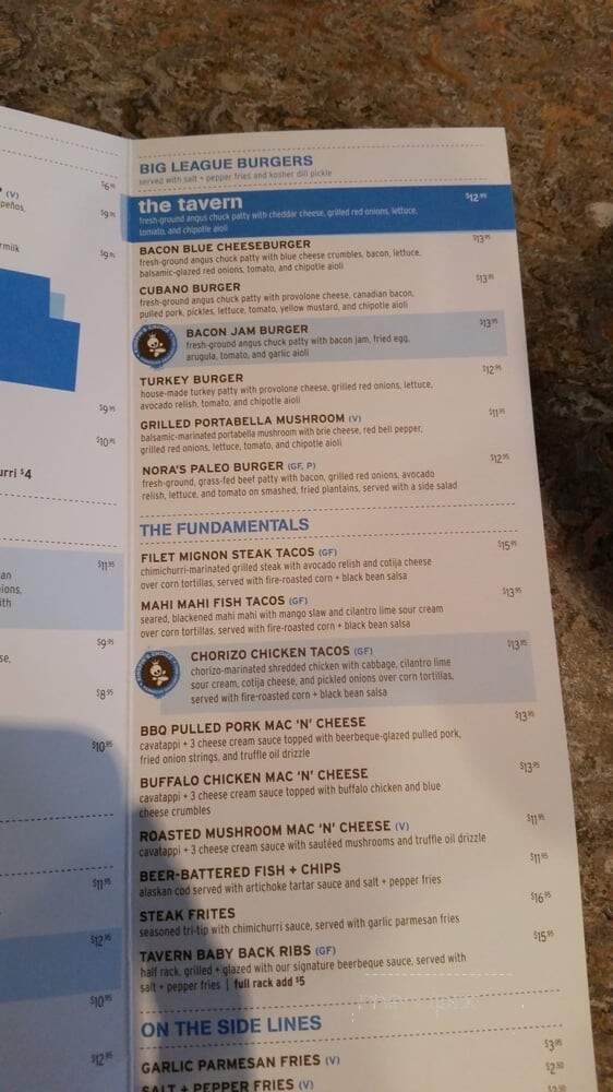 Costa Mesa 55 Tavern+Bowl - Costa Mesa, CA menu_pic