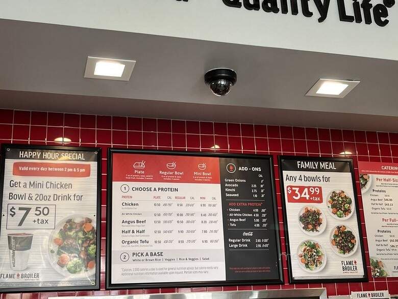 Flame Broiler - Long Beach, CA menu_pic