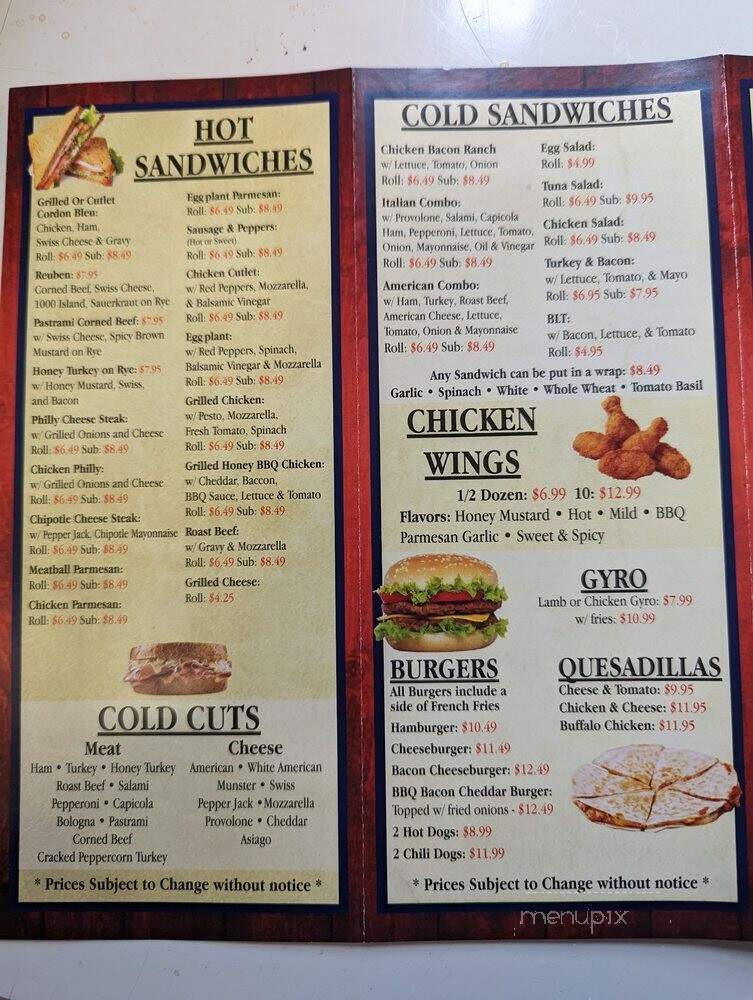 Bagel Shop - Middletown, NY menu_pic