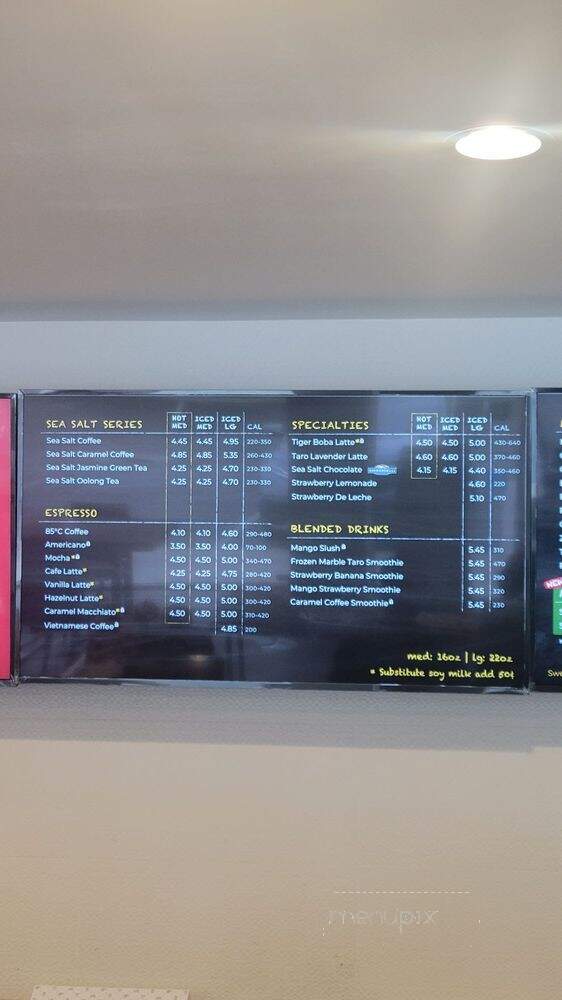 85c Bakery Cafe - Milpitas, CA menu_pic