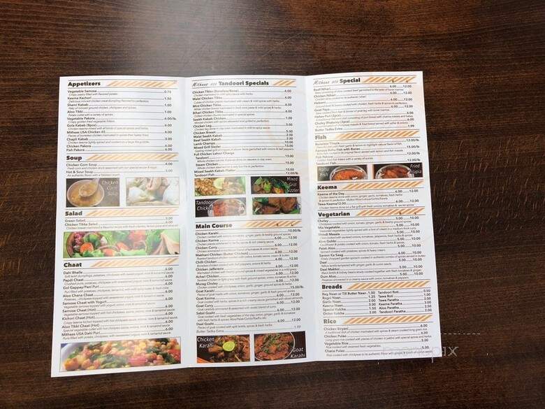 Mithaas - Brooklyn, NY menu_pic