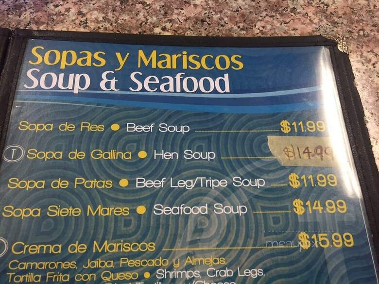 Tanchito's Restaurant & Bakery - San Jose, CA menu_pic