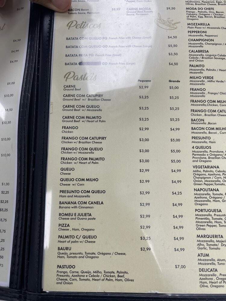 Padaria Pao Da Vida - Newark, NJ menu_pic