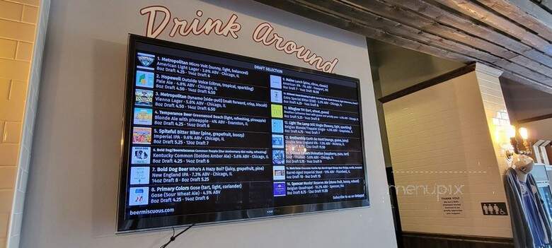 Beermiscuous - Chicago, IL menu_pic