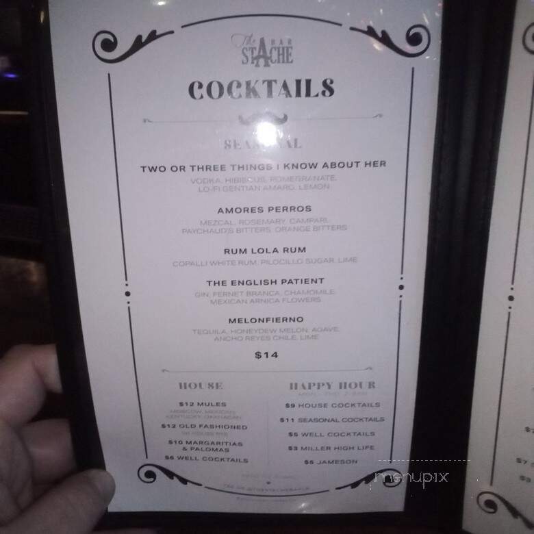 Stache Bar - Long Beach, CA menu_pic