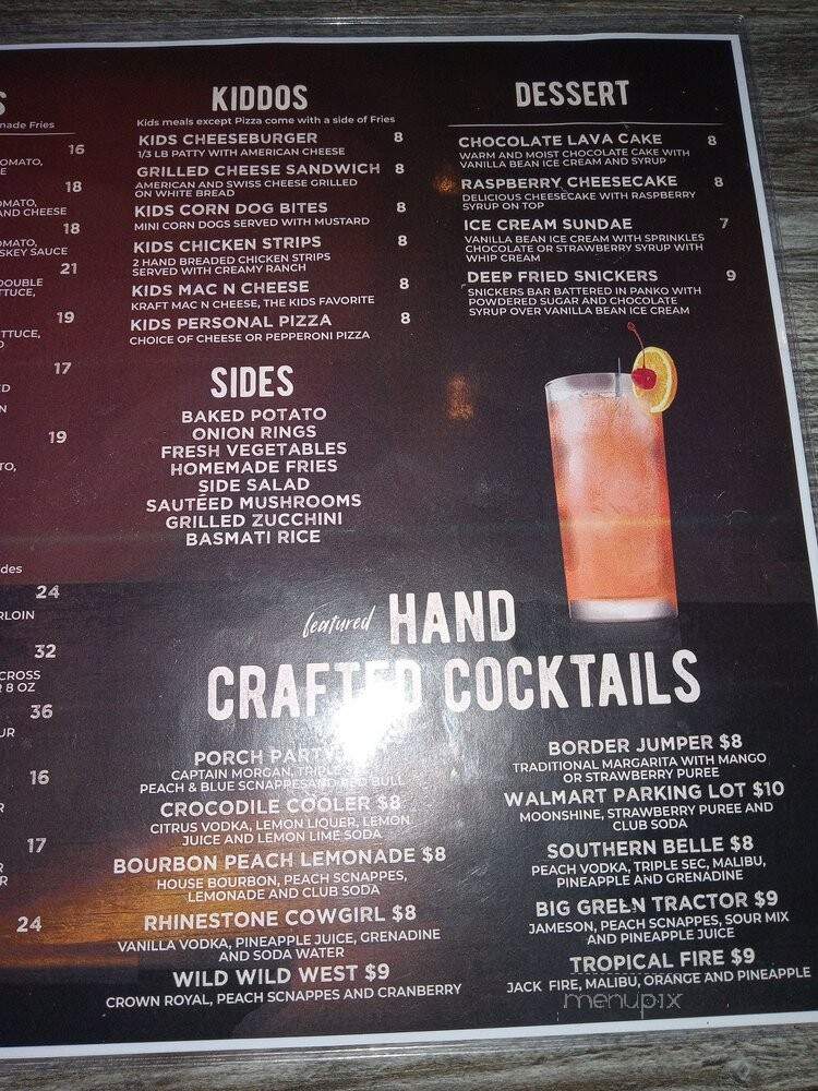 Whiskey Barrel - Hesperia, CA menu_pic