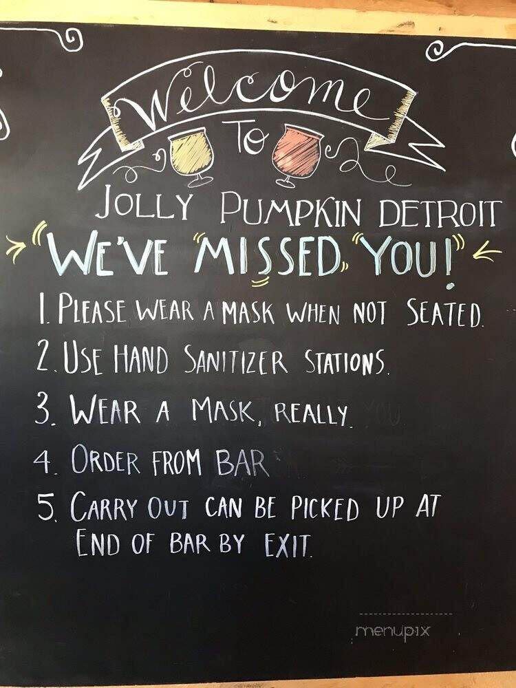 Jolly Pumpkin Pizzeria & Brewery - Detroit, MI