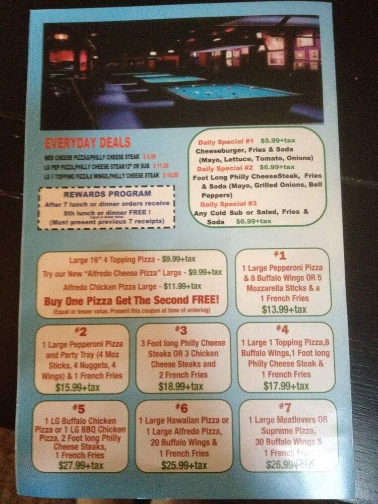 Fusion Sports Grill - Hurst, TX menu_pic
