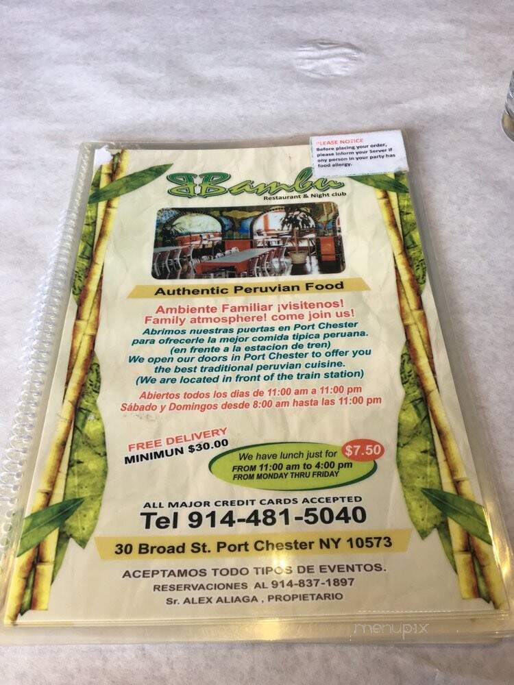 Bambu Restaurant - Port Chester, NY