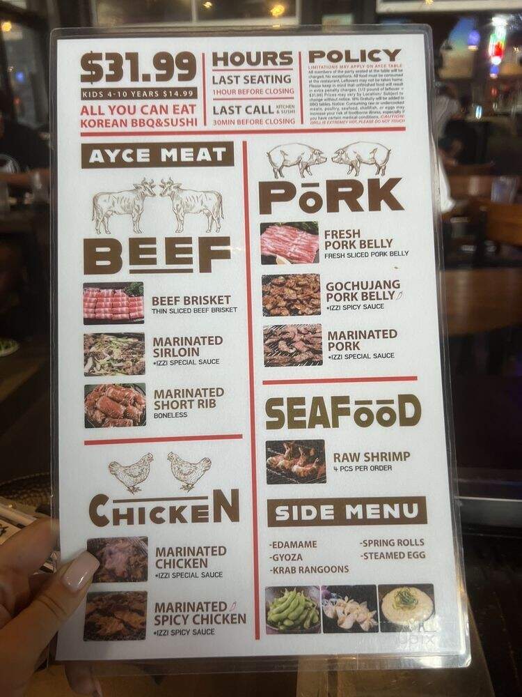 Izziban Sushi & BBQ - Orlando, FL