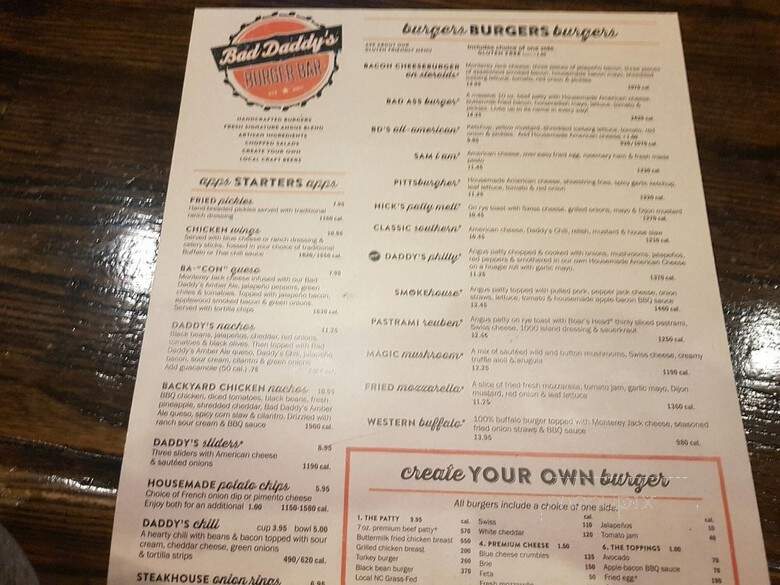 Bad Daddy's Burger Bar - Mooresville, NC