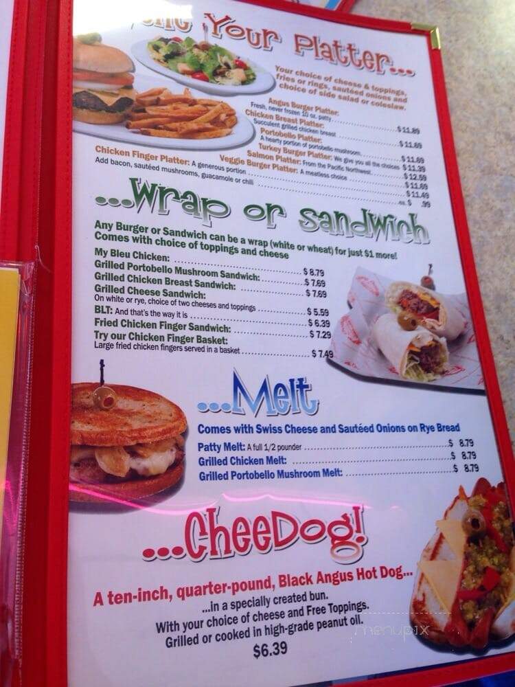Cheeburger Cheeburger - Phoenixville, PA menu_pic