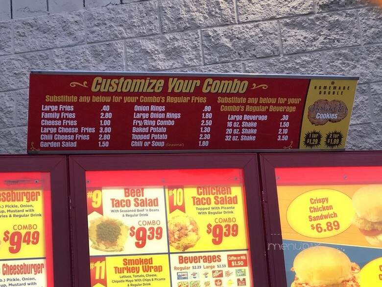 Don and Millies - Lincoln, NE menu_pic